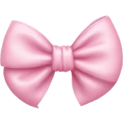 Baby pink bow  sticker