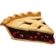 Pie sticker