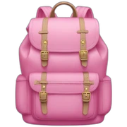 Girly backpack sticker