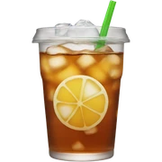Iced tea sticker