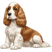 Dog-english-cocker-spaniel-full-body sticker