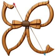 Perplexe bow sticker