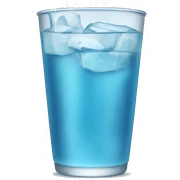 cup of ice water sticker