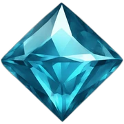 blue diamond sticker