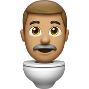 Skibidi toliet sticker