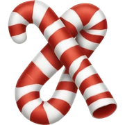 candy cane sticker