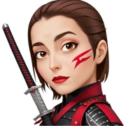 Katana Master sticker