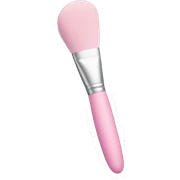 light pink makeup brush sticker