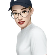 girl in baseball cap smiling sticker