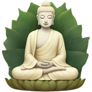 peaceful buddha  sticker