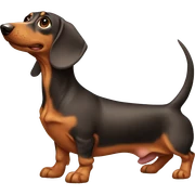 Weiner dog sticker