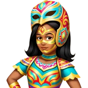 Luchador sticker
