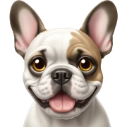 French bulldog  sticker