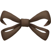 A bow sticker