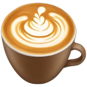 Latte art sticker