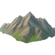 Mountains sticker