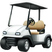Golf cart sticker