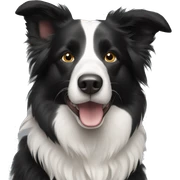 Border collie  sticker