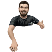 smiling boy by the water sticker