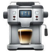 coffee machine sticker