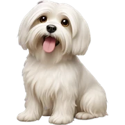 Havanese dog sticker