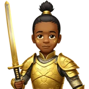 Golden Samurai sticker