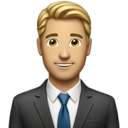 Business man sticker