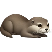 Loutre sticker