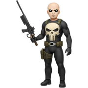 full body punisher and bald with weapons sticker