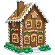 gingerbread house sticker