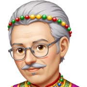 Colorful Parade Participant sticker