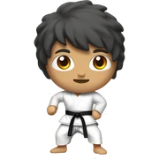 Karate sticker