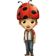 Ladybug sticker