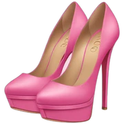 pink Dior heels sticker