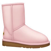 light pink uggs sticker