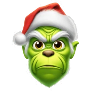 Grinch sticker