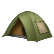 Hiking tent sticker