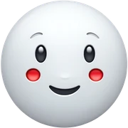 White  sticker