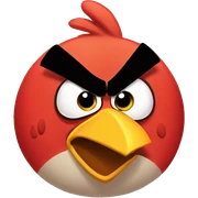 Angry bird sticker