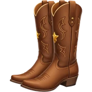 Cowboy boots  sticker