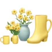 Yellow pastel aesthetic sticker