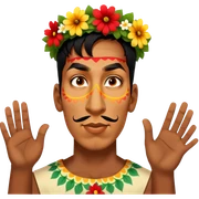 Flower-Crowned Dancer sticker