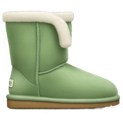 Sage green uggs sticker