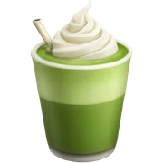 Matcha latte  sticker