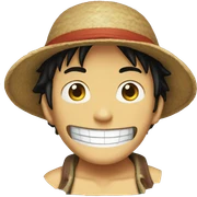 one piece sticker
