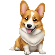 Corgi sticker