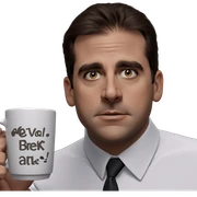 coffee break with a twist sticker