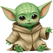baby yoda sticker