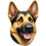 German Shepard  sticker