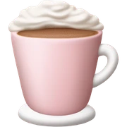 pink coffee sticker